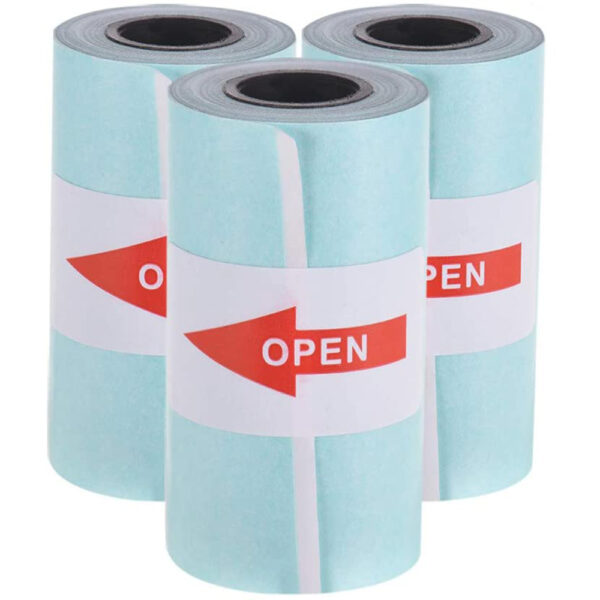 Papier autocollant x3 pour l'imprimante de poche Peripage