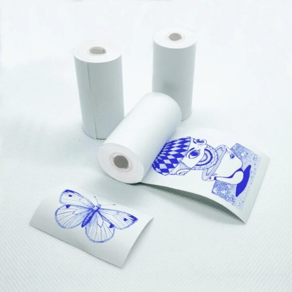 Papier encre bleue pour peripage a6